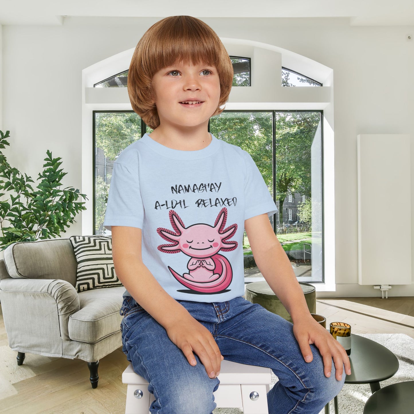 Namastay A-lotl Relaxed Heavy Cotton™ Toddler T-shirt