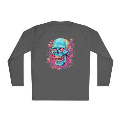 Psycho Skull Adult Long Sleeve Tee