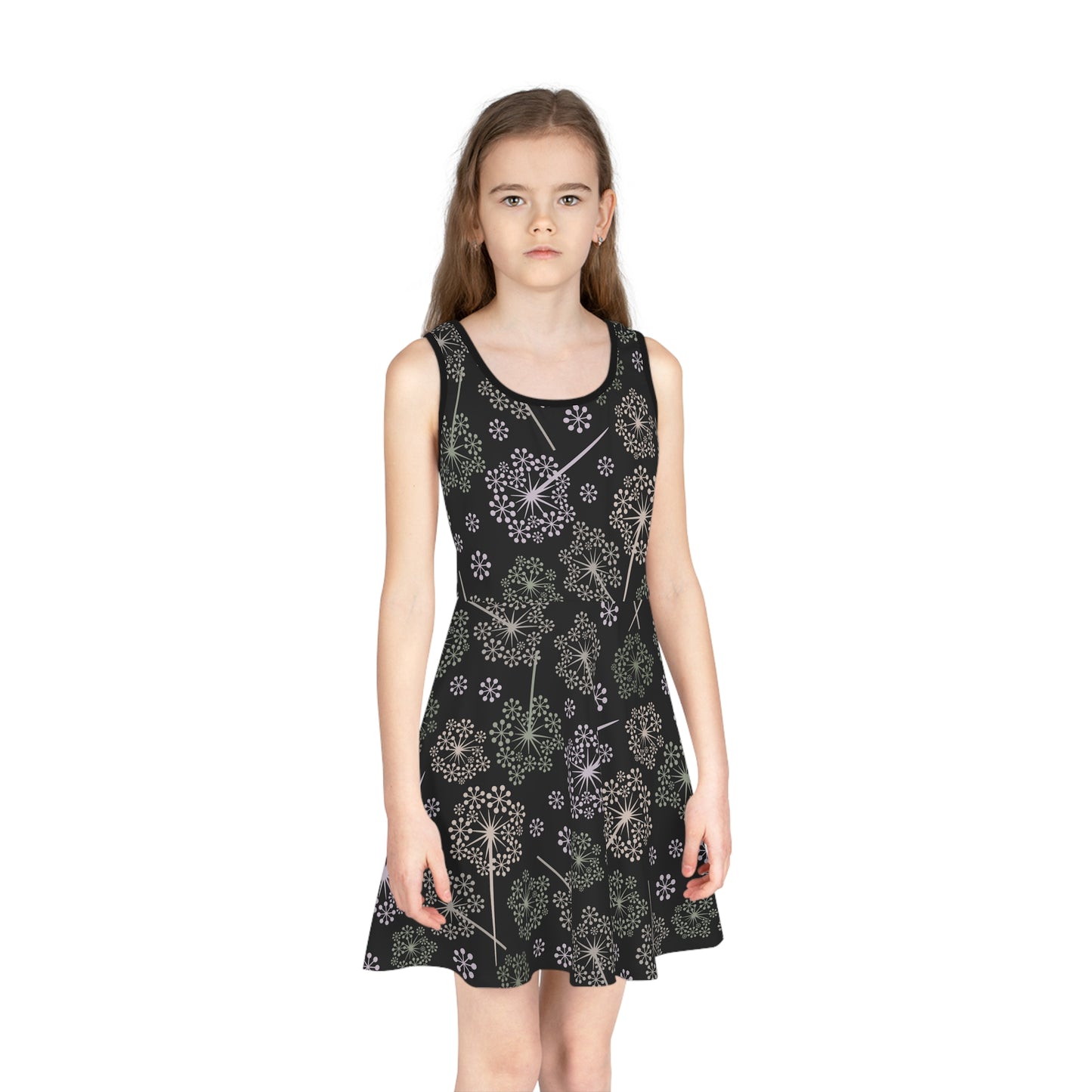 Dandelion Nightfall Girls' Sleeveless Sundress