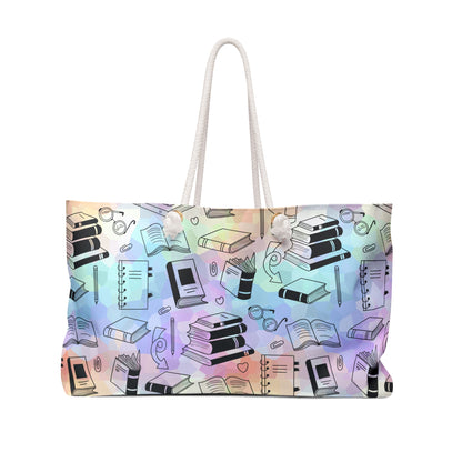 Colorful Chapters Weekender Bag