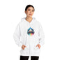 Colorful Shark Heavy Blend™ Hooded Sweatshirt