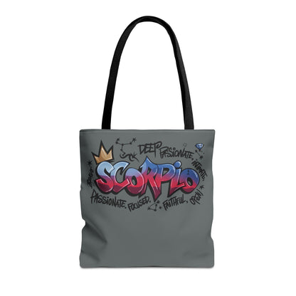 Scorpio Street Art Canvas Tote Bag
