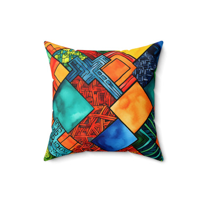 Heritage Pulse Throw Pillow