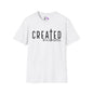 Created With A Purpose (with Cross) Adult T-shirt