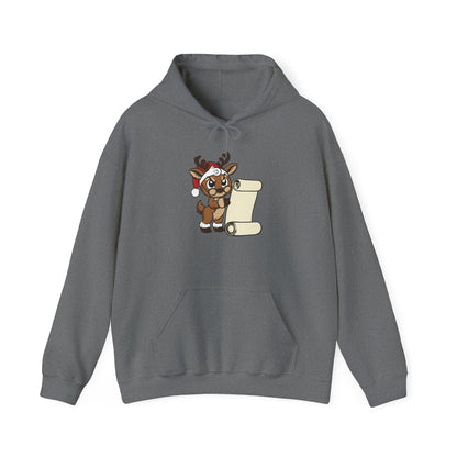 Reindeer Claus Adult Heavy Blend™ Hoodie