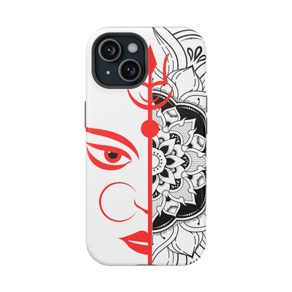 Goddess Durga Mata w/Manala MagSafe® Compatible Tough Case for iPhone