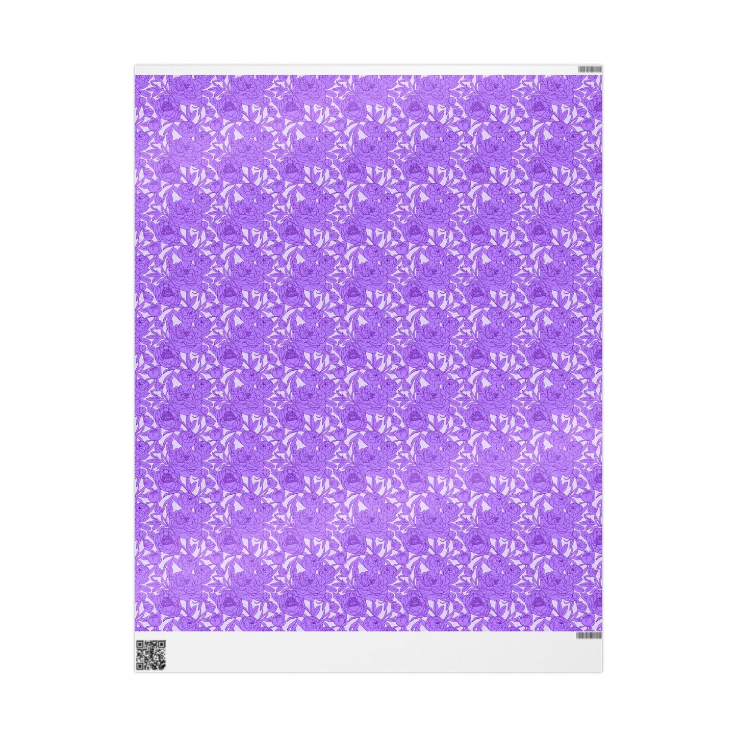 Lavender Peony Symphony Wrapping Paper