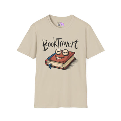 Booktrovert(Cartoonish Book) Adult T-shirt