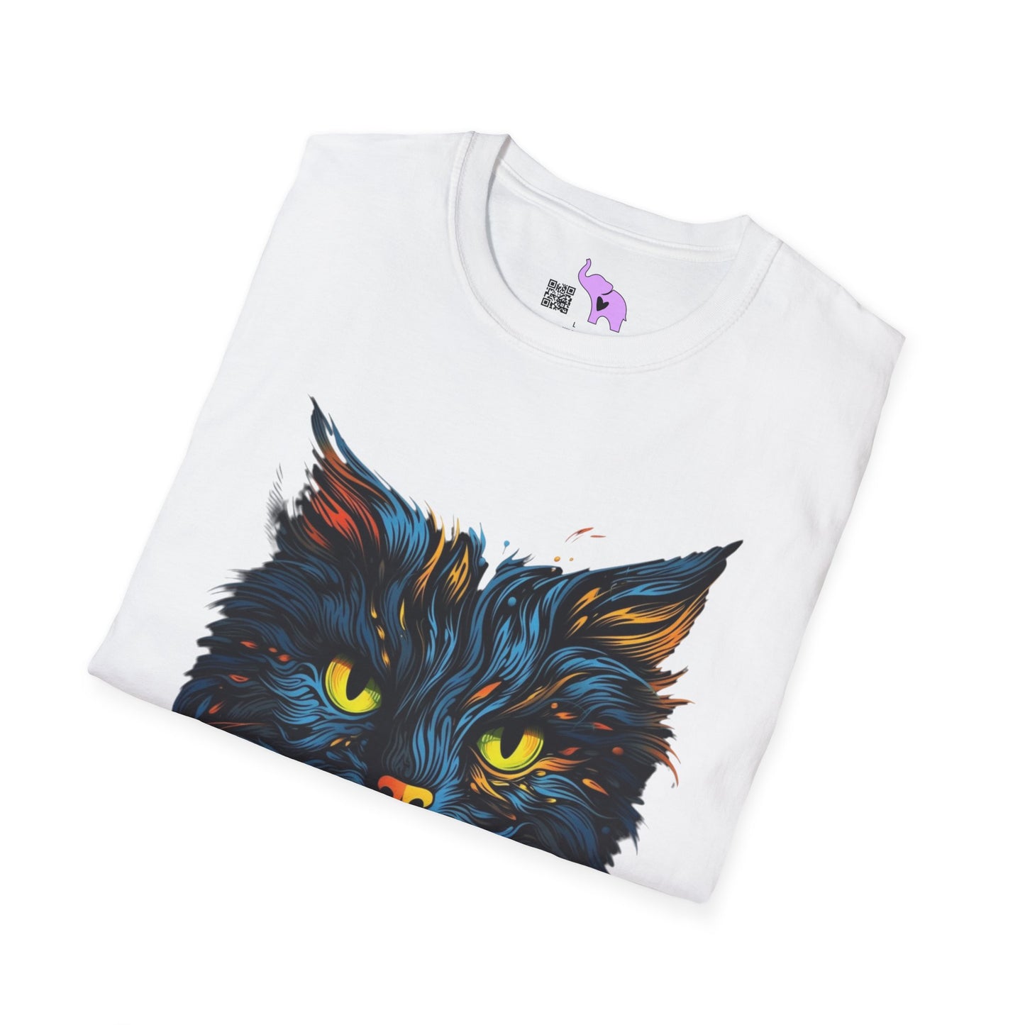Creepy Black Cats 15 Adult T-shirt