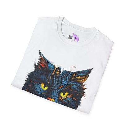 Creepy Black Cats 15 Adult T-shirt