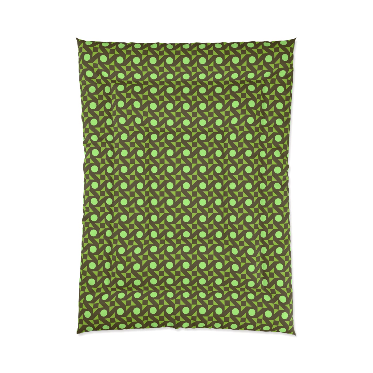 Pistachio Pinwheels Basic Bedding Set