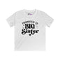 Promoted to Big Sister Youth Softstyle Tee