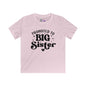 Promoted to Big Sister Youth Softstyle Tee
