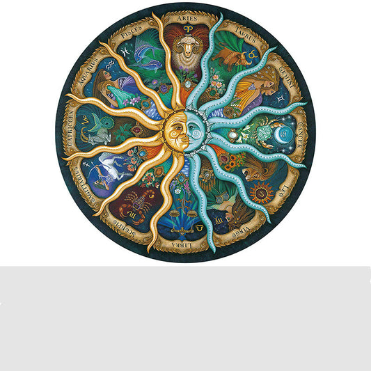 Zodiac Astrology Wooden Puzzle