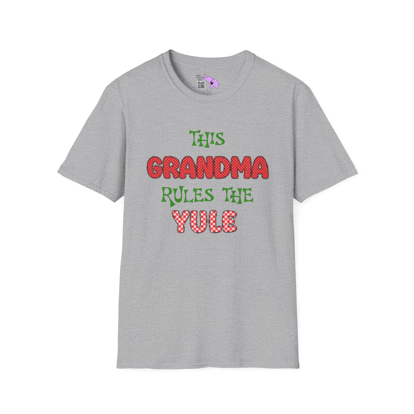 This Grandma Rules The Yule Adult T-shirt