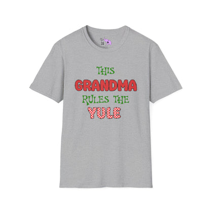 This Grandma Rules The Yule Adult T-shirt