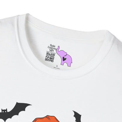 Spooky Mama (Black Catl) Adult T-shirt