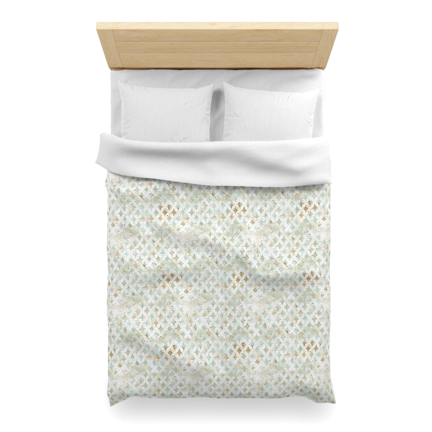 Faded Correspondence Duvet Bedding Set