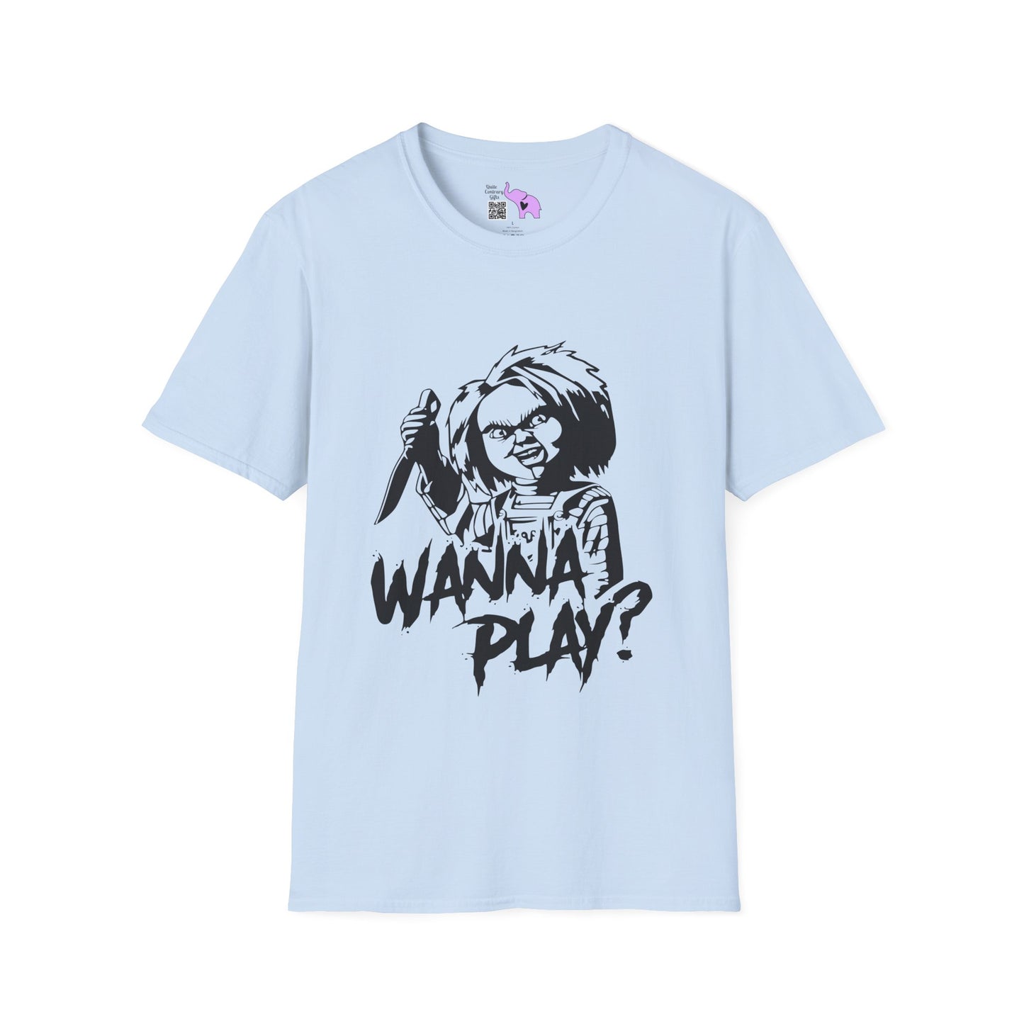 Chucky Wanna Play? Adult T-shirt