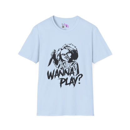 Chucky Wanna Play? Adult T-shirt