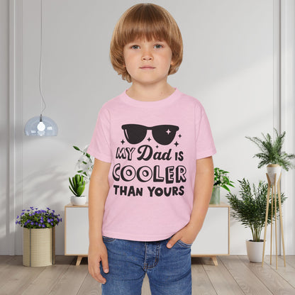 My Dad Is Cooler Than Yours Heavy Cotton™ Toddler T-shirt