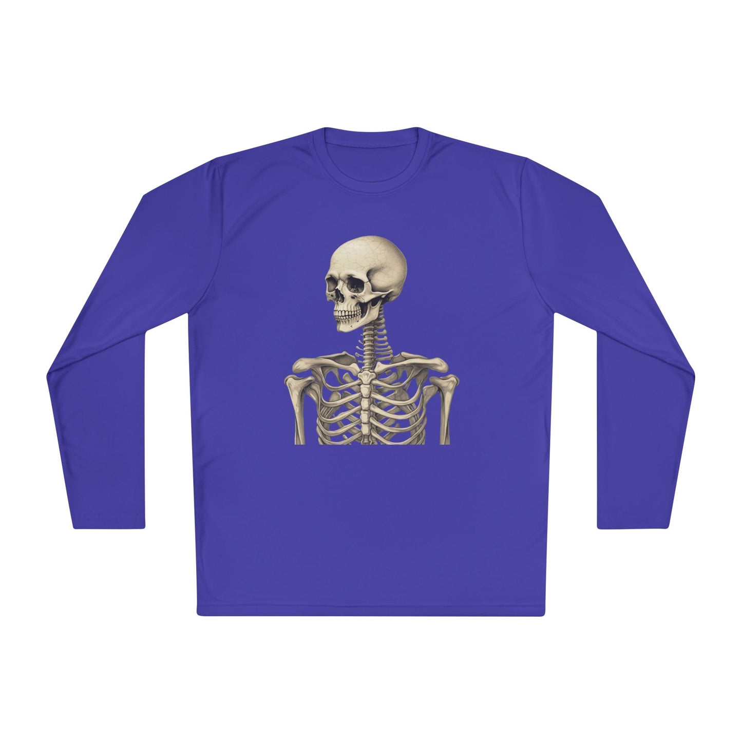 Skeleton Person Adult Long Sleeve Tee