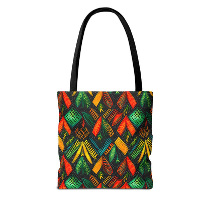 Kujichagulia Waves Canvas Tote Bag