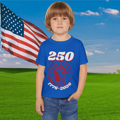 Statue of Liberty 240 1776-2026 Heavy Cotton™ Toddler T-shirt