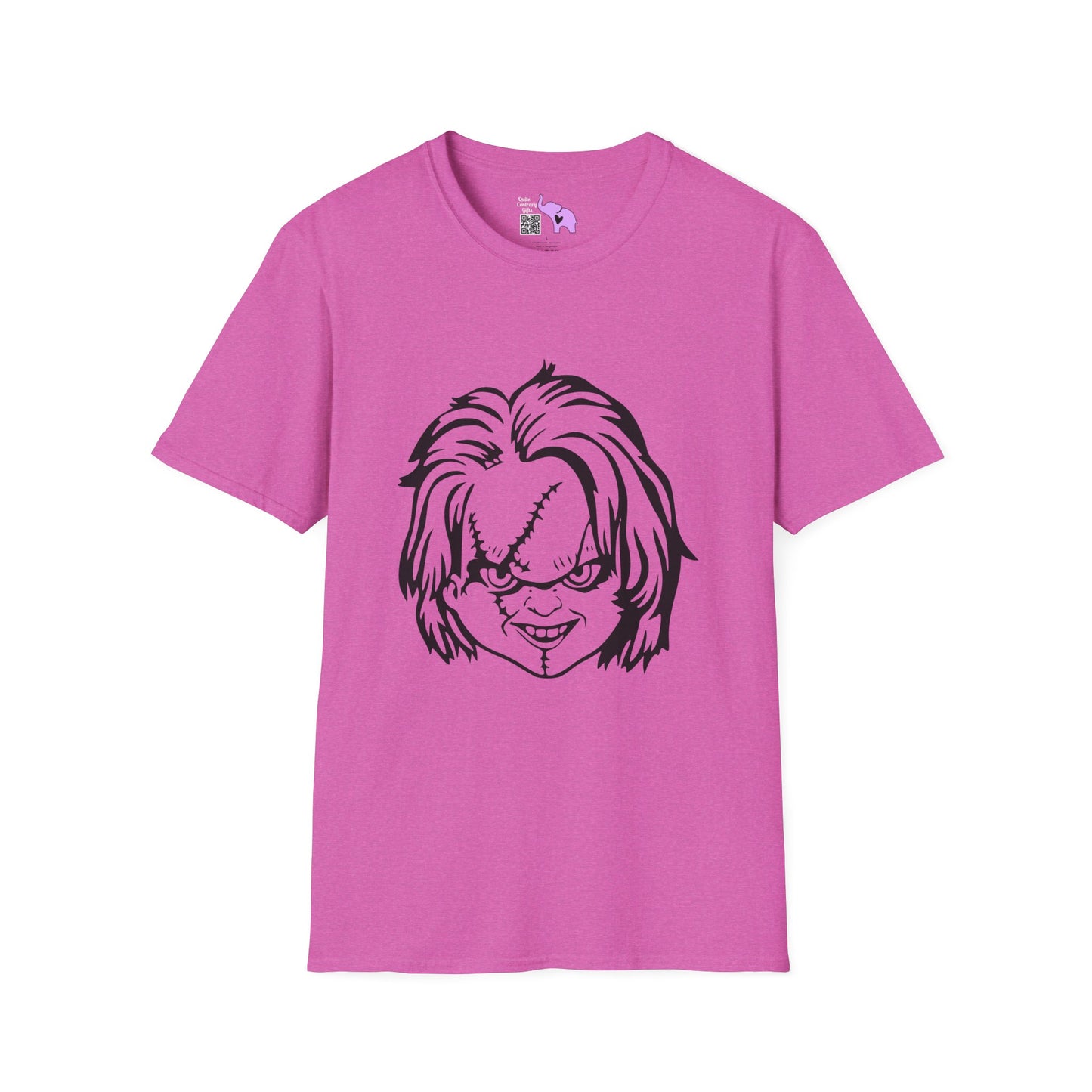 Simple Chucky Face Adult T-shirt