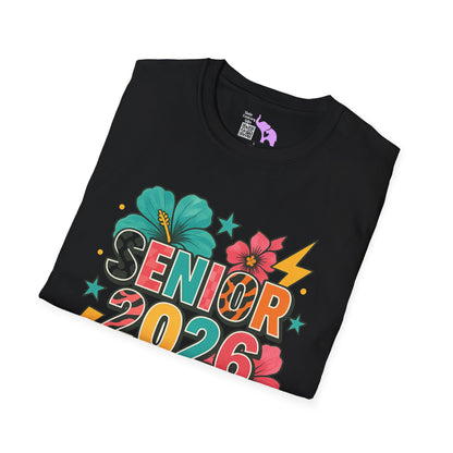 Senior 2026 Flower Power Adult T-shirt