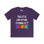 This Little Light of Mine I'm Gonna Let It Shine Youth Softstyle Tee