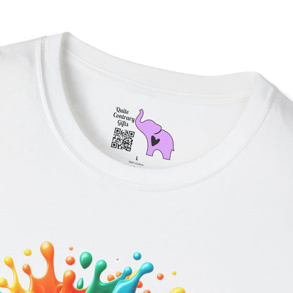 Colorful Camera Lens Adult T-shirt