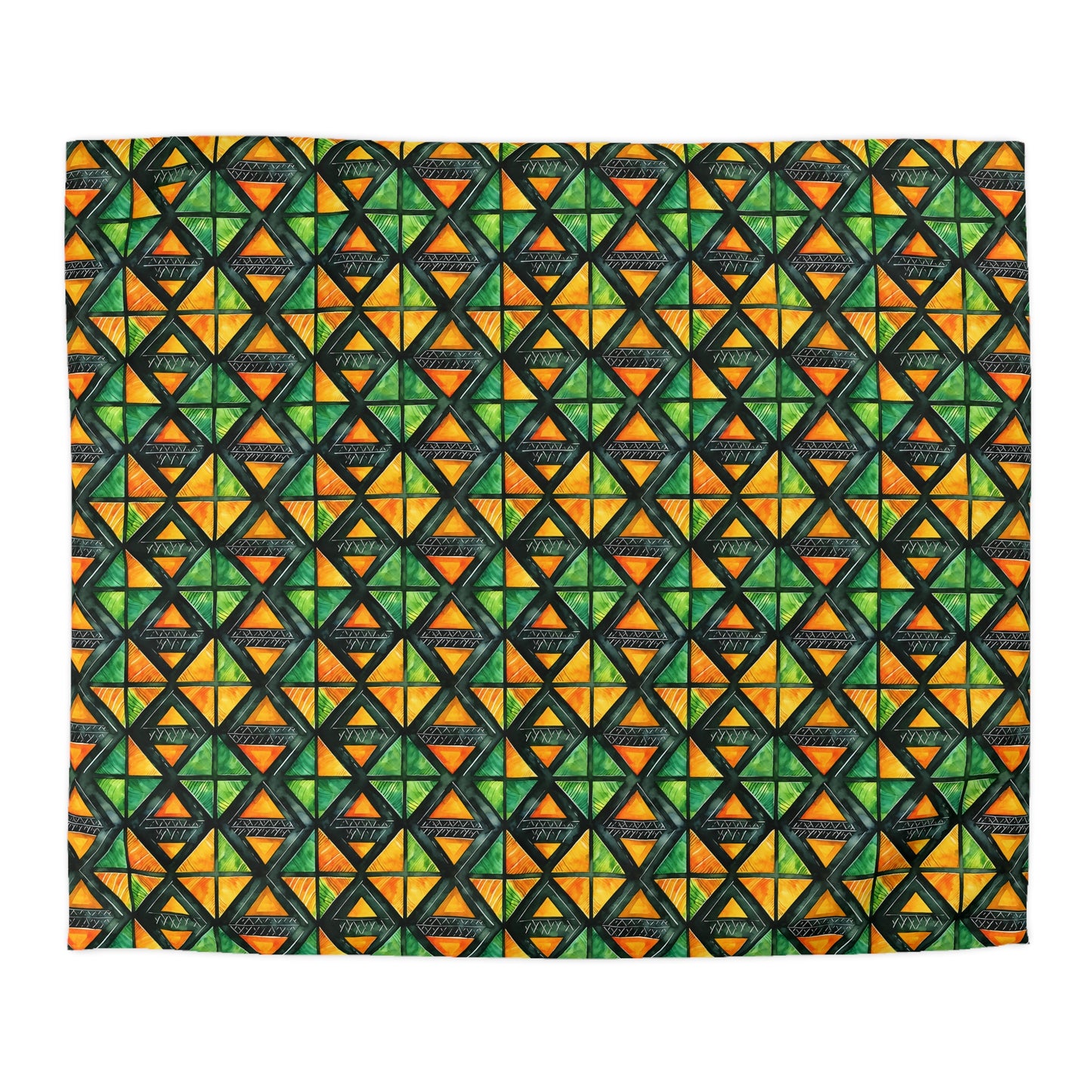 Living Tapestry Microfiber Duvet Cover