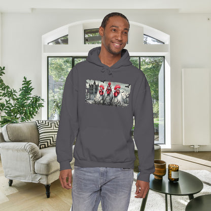 Spooky Chickens Heavy Blend™ Hooded Sweatshirt