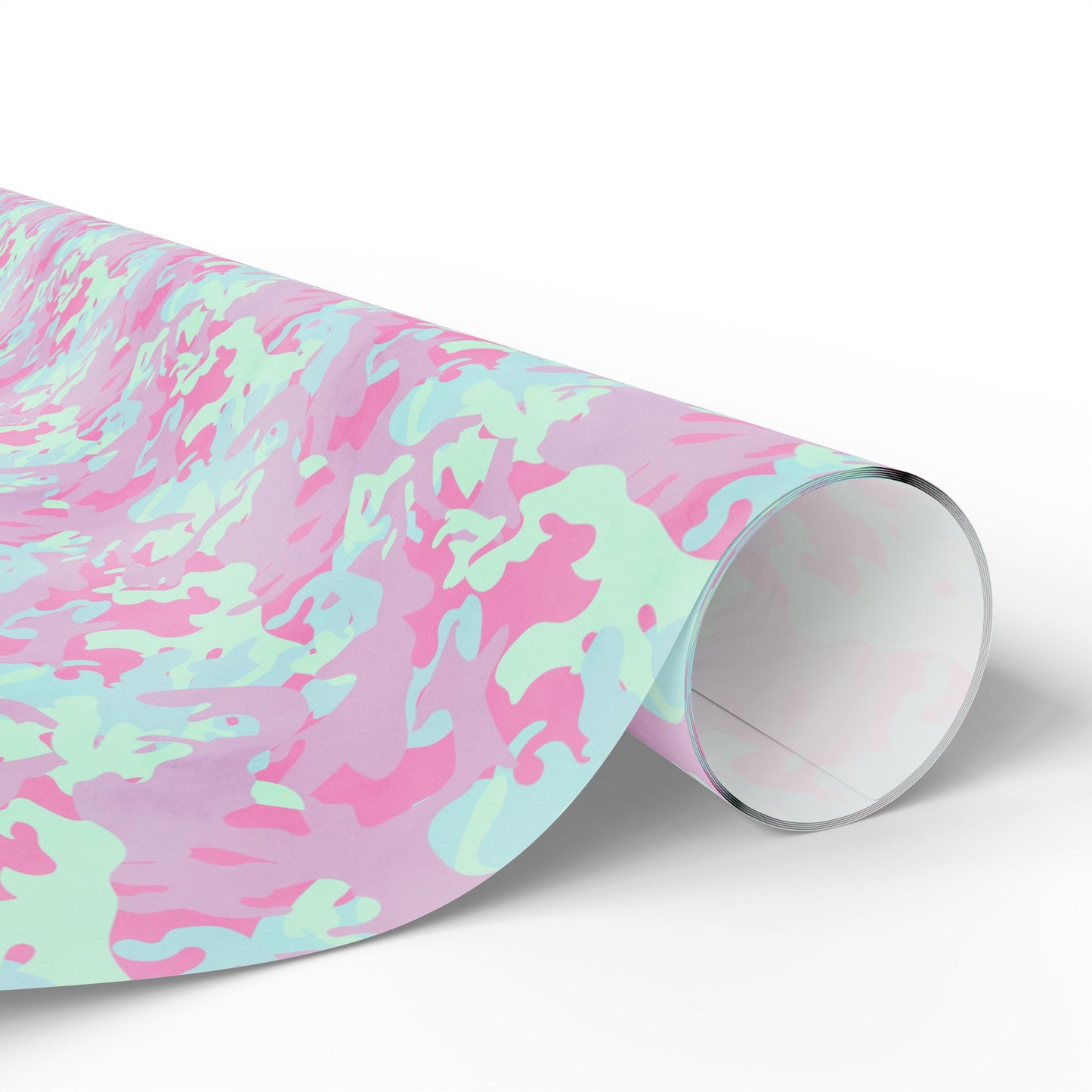 Berry Sorbet Camo Wrapping Paper
