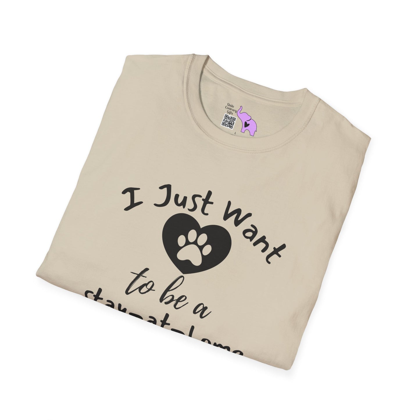 I Just Want To Be A Stay At Home Dog Dad T-shirt