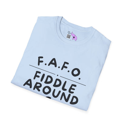 Fiddle Around & Find Out Adult T-shirt