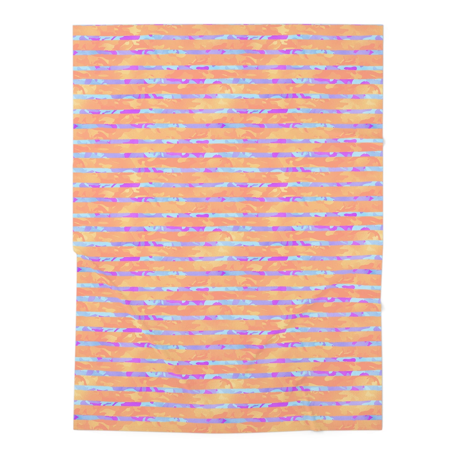 Split Spectrum Camo Baby Swaddle Blanket