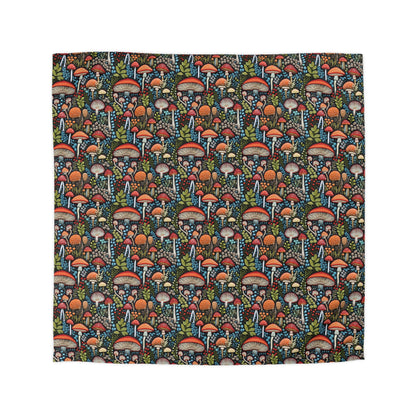 Shroom Bloom Microfiber Duvet Cover