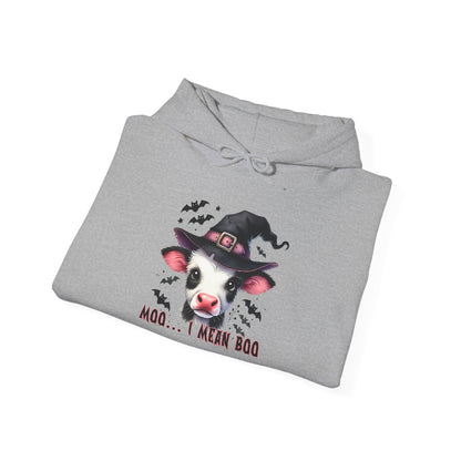 Moo I Mean Boo Heavy Blend™ Hooded Sweatshirt