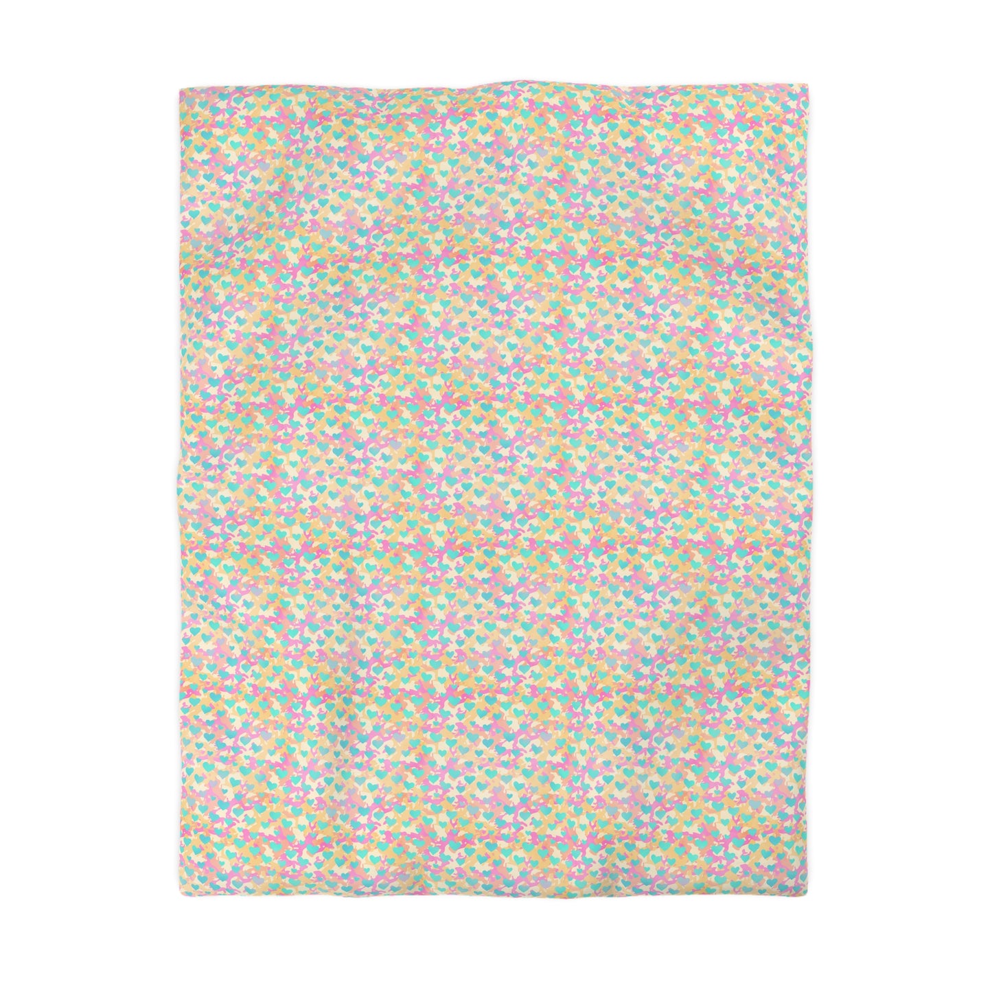 Sweetheart Camo Microfiber Duvet Cover