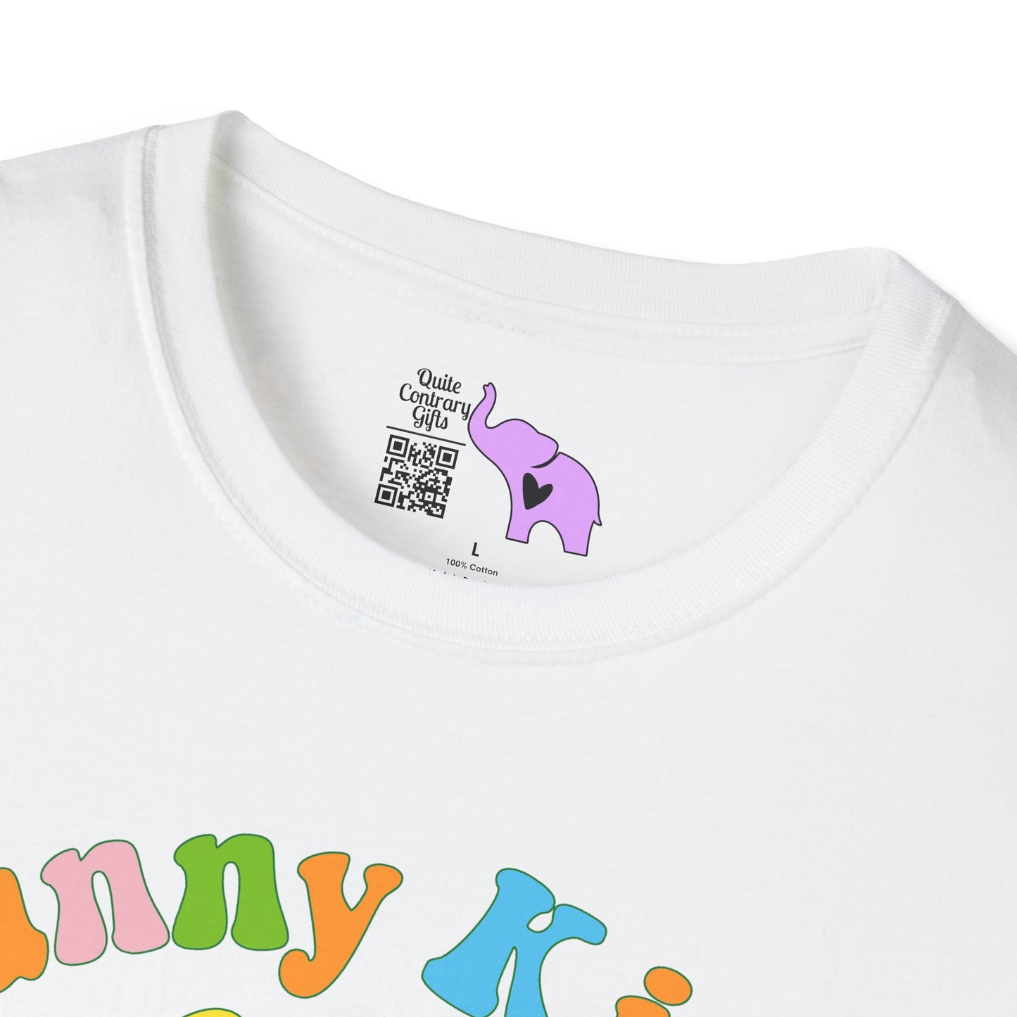 Bunny Kisses Easter Wishes Adult T-shirt