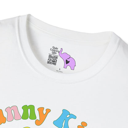 Bunny Kisses Easter Wishes Adult T-shirt