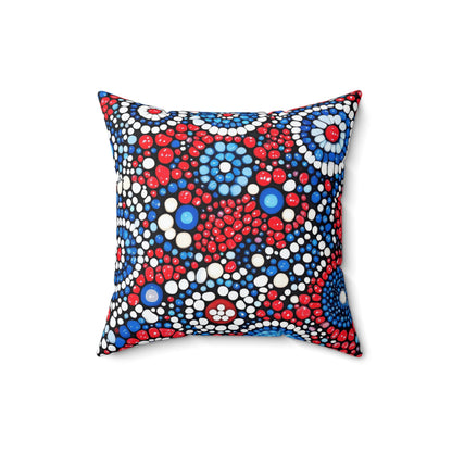 Patriot Pulse Throw Pillow