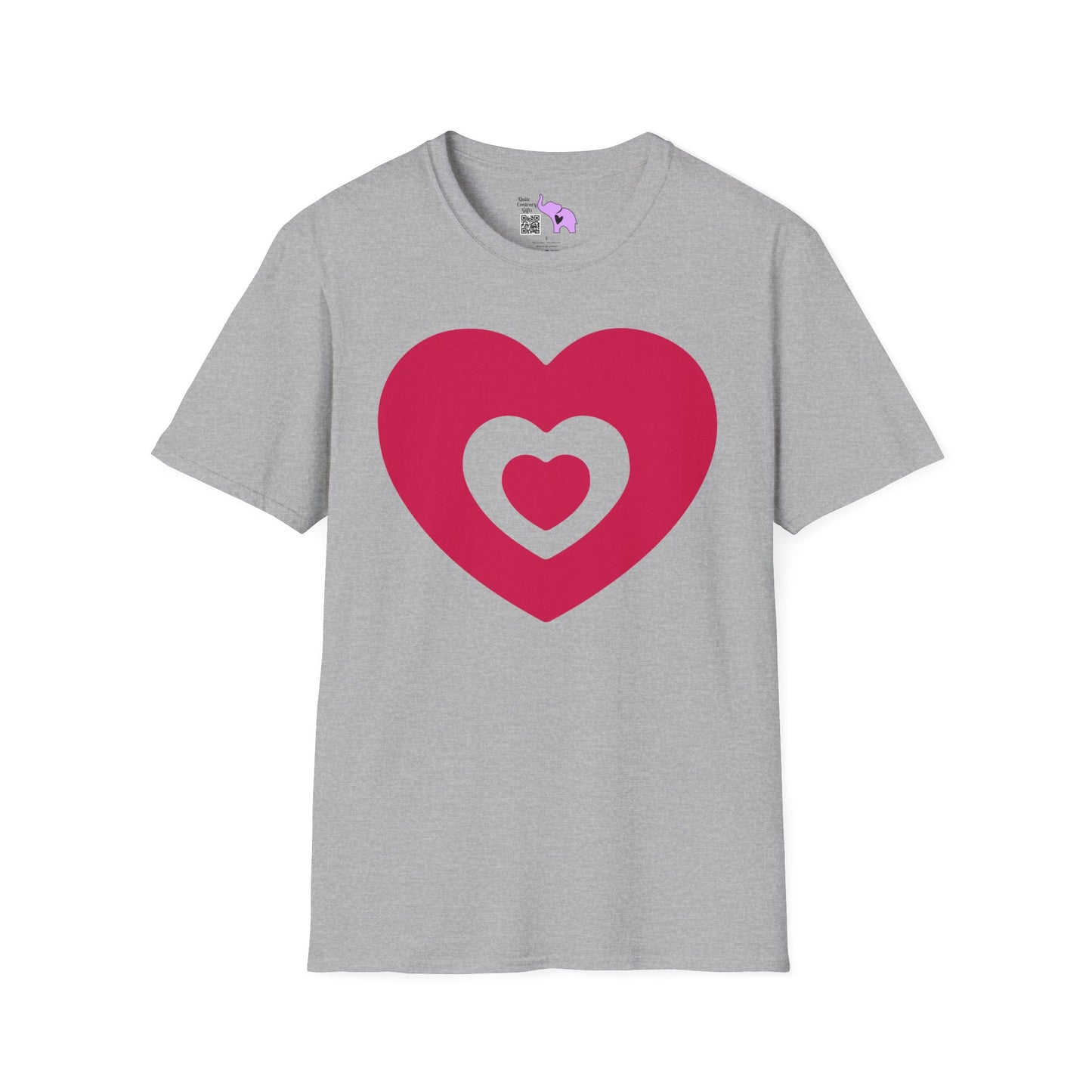 Heart 6 Adult T-shirt