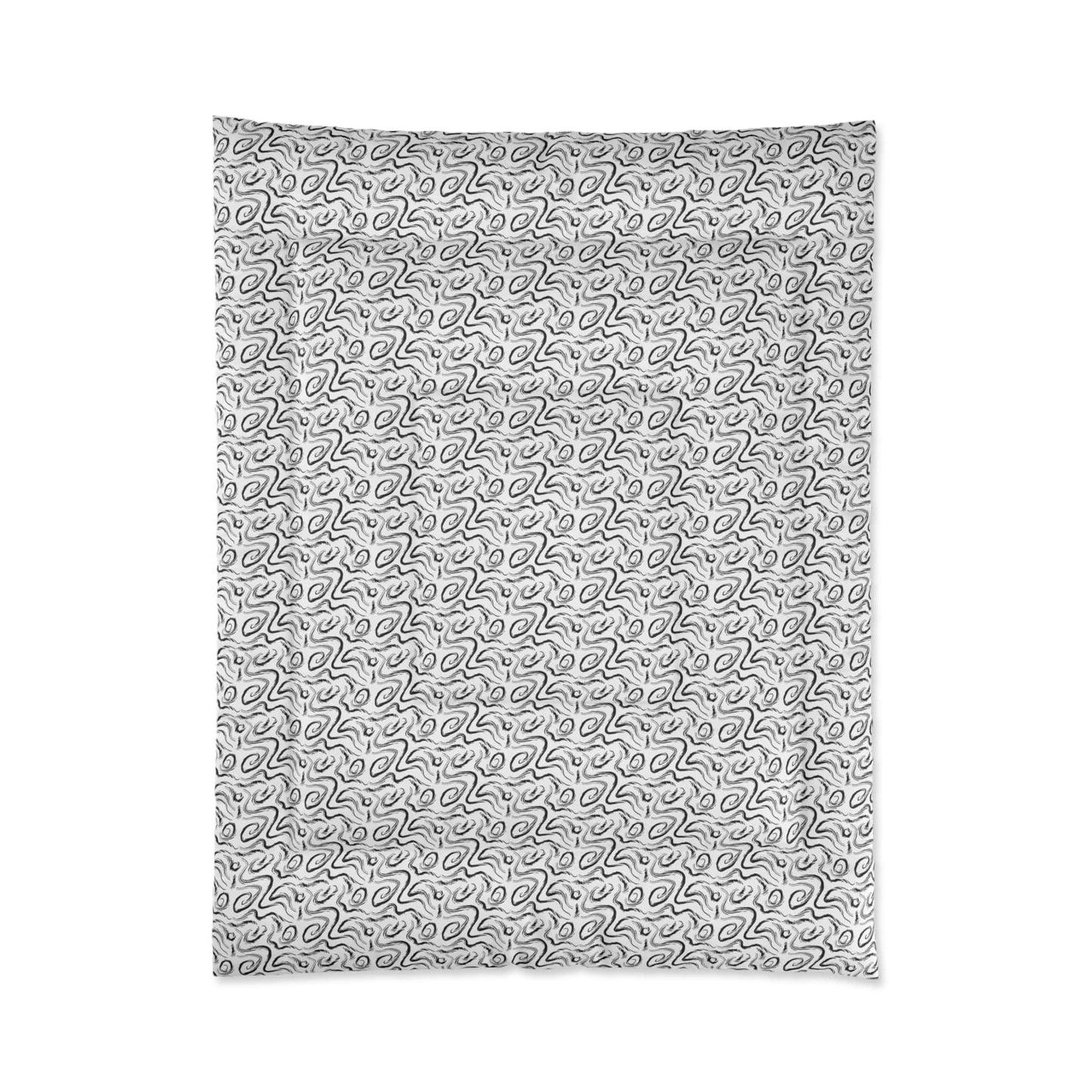 Grunge Scribbles Comforter