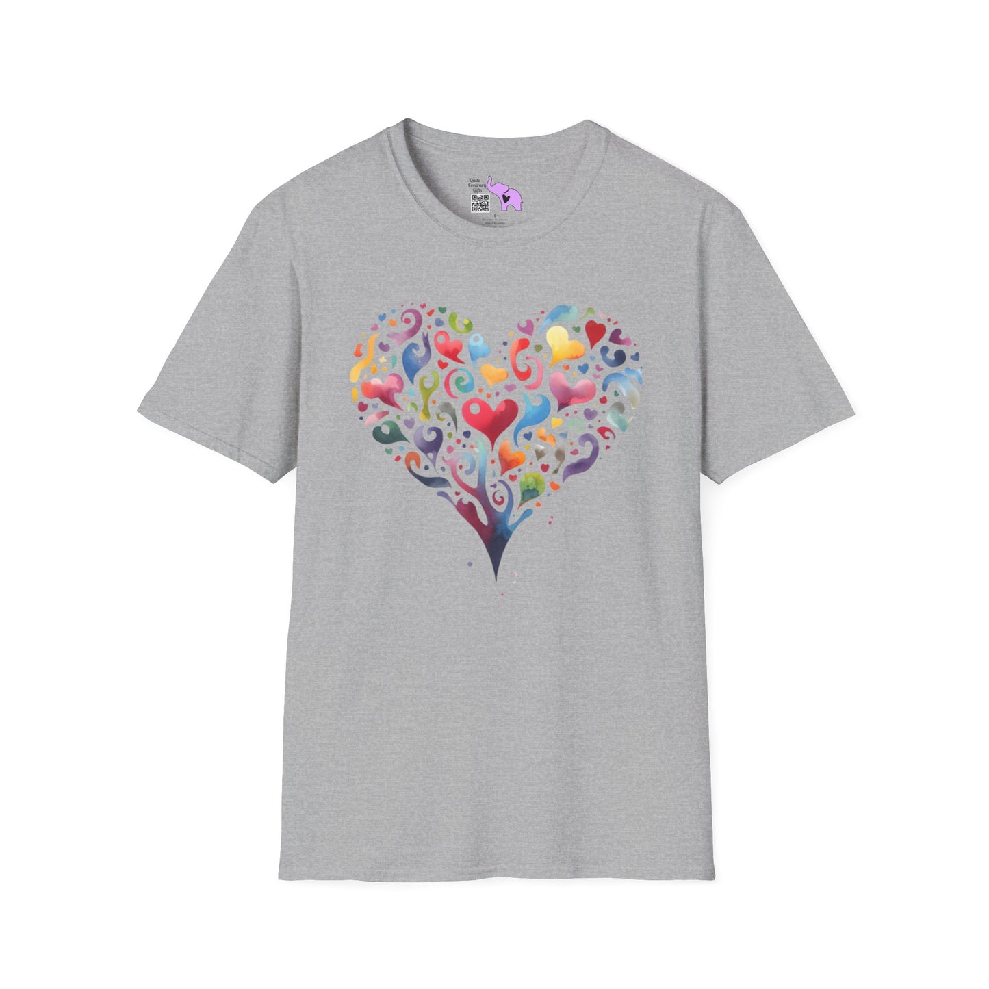 Hearts That Speak Adult T-shirt