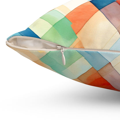 Rustic Radiance Throw Pillow