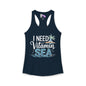 I Need Vitamin Sea (2) Women's Ideal Racerback Tank