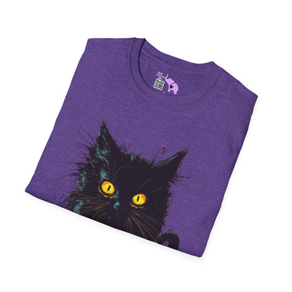 Black Kitten Adult T-shirt